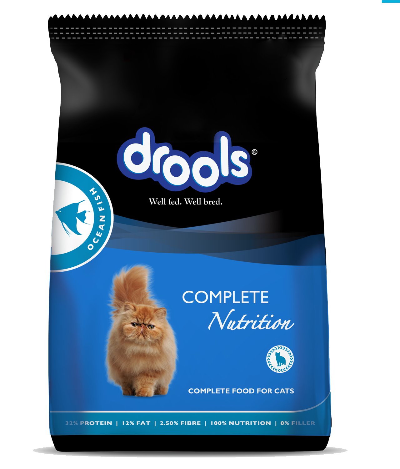 Drools Adult Cat Food Ocean Fish Flavour Kg