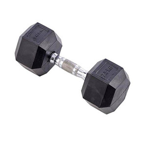 Hex Dumbbell 7.5 kg - Black