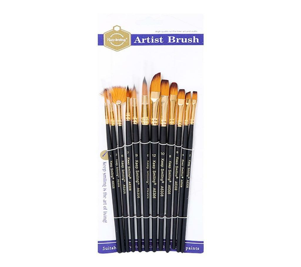 Keepsimiling Artist Brush 12pcs set