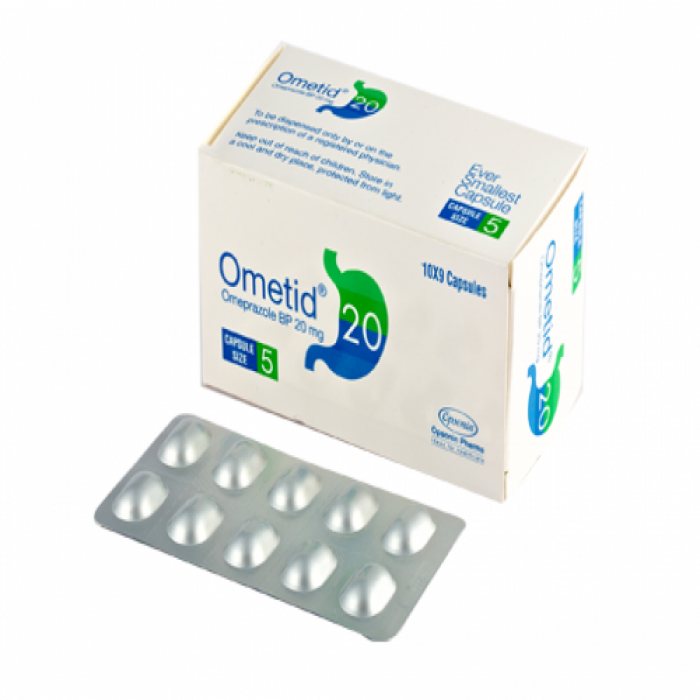 Ometid 20mg Capsule 10pcs