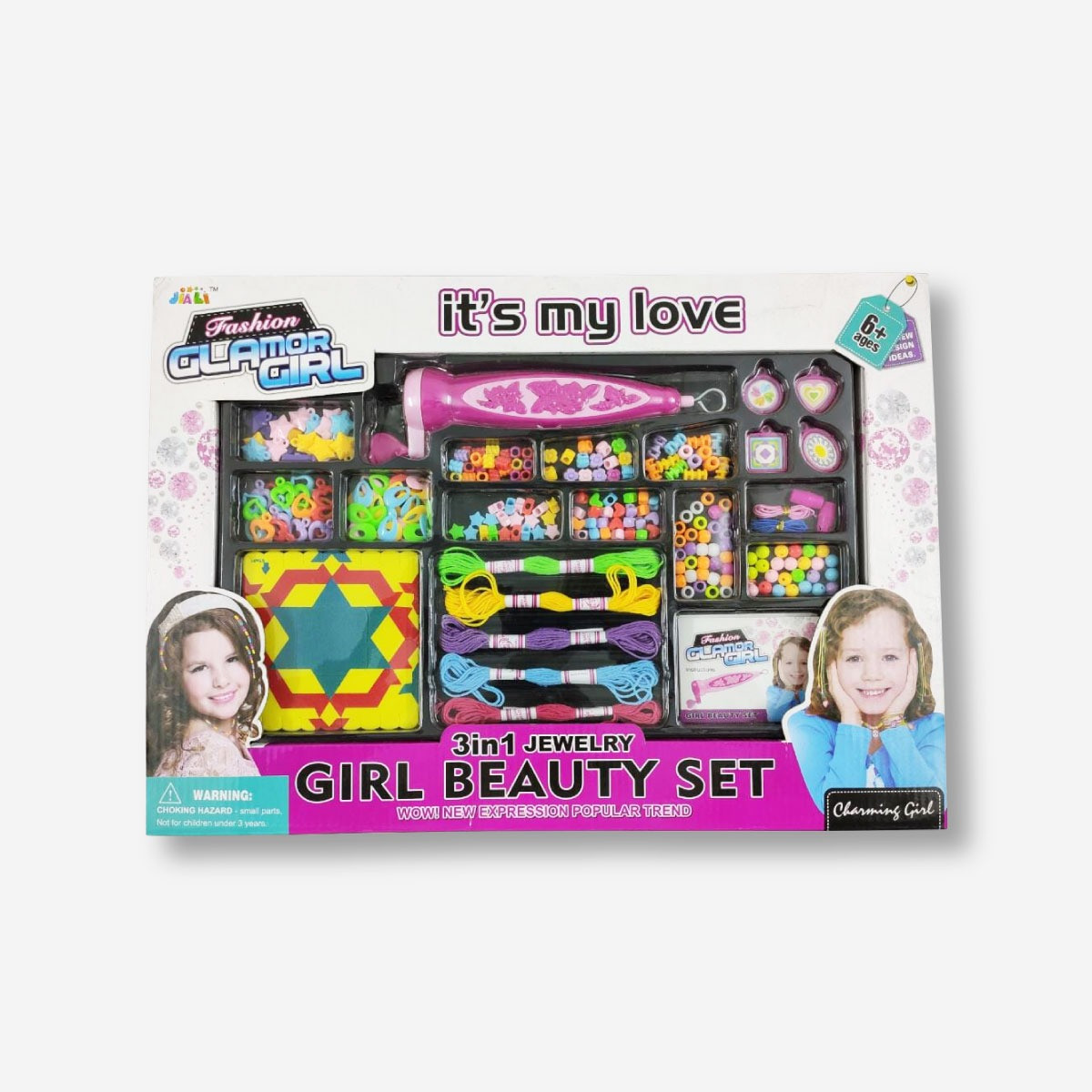 3 in 1 Jewelry Girl Beauty Set
