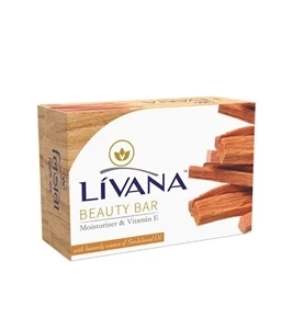 PRAN Livana Beauty Bar Sandalwood 100gm