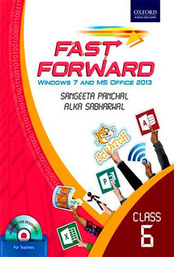 Fast Forward (Windows 7 And Ms office 2013 edition) Class-6 LC (পেপারব্যাক)