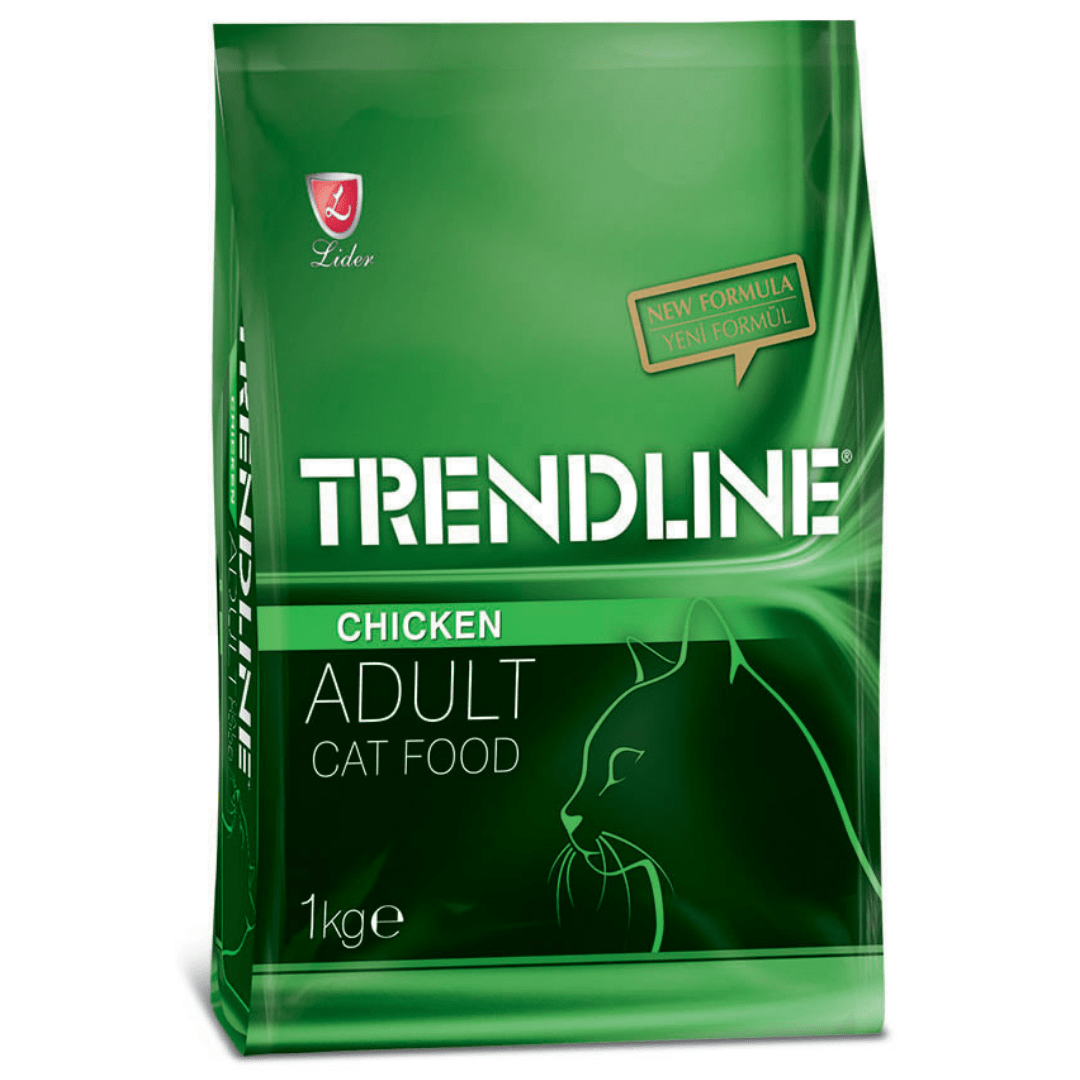 Trendline Cat Food Adult Chicken 1Kg