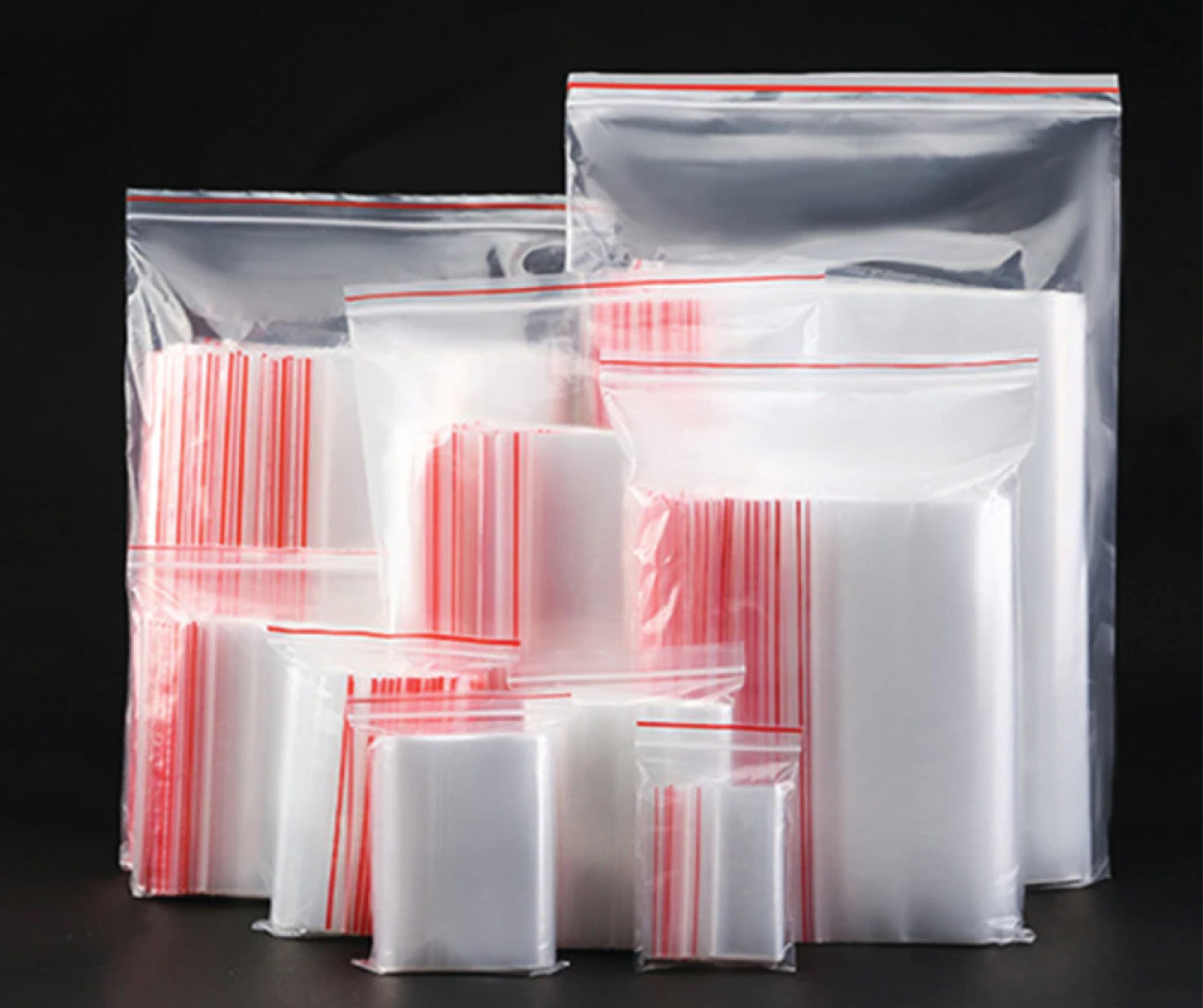 Zip lock Bags, Inexpensive Zipper Poly (10*12 inch) 10 Pc