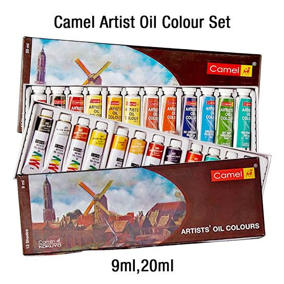 Camel Oil Color Set