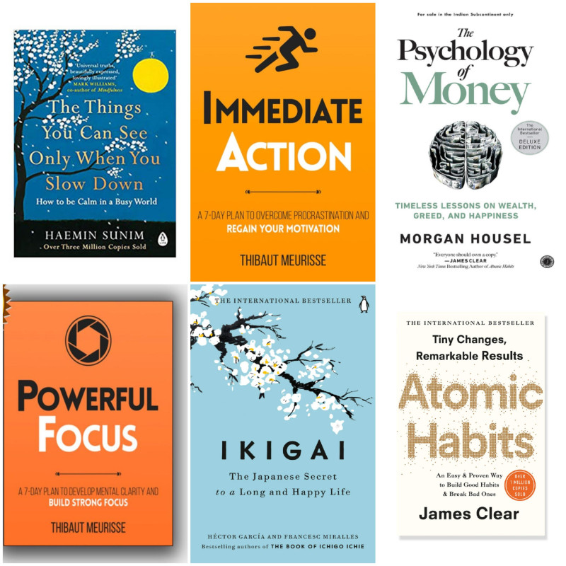 Self Development Books Combo 3